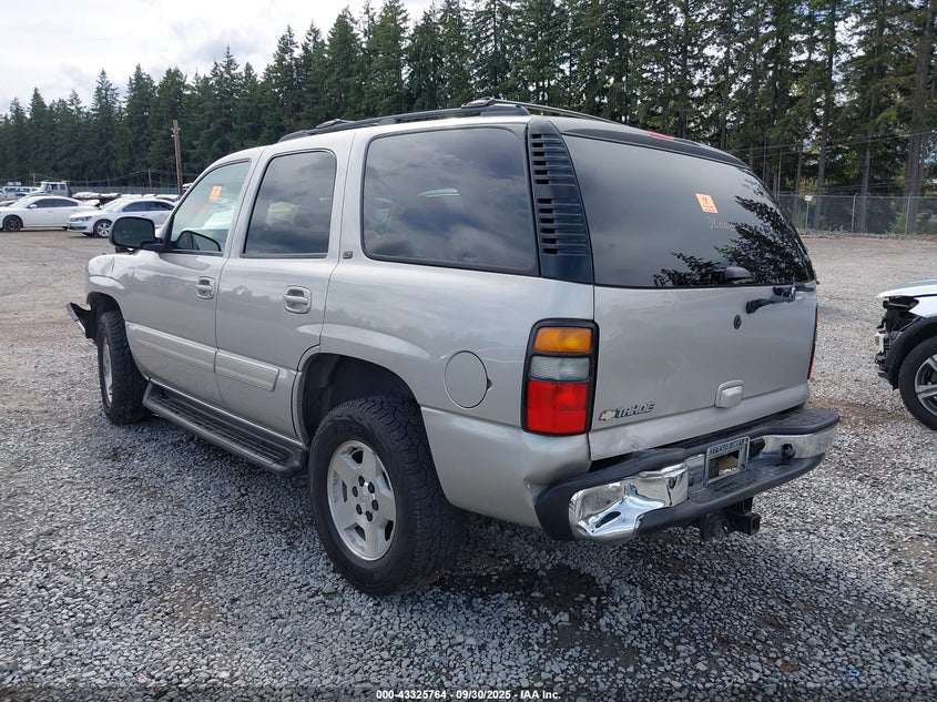 1GNEK13T46R162821 2006 CHEVROLET TAHOE photo no. 3