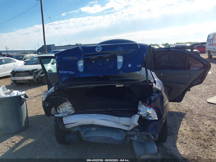 2006 Nissan Sentra 1.8 VIN: 3N1CB51D76L628027 Lot: 43325768