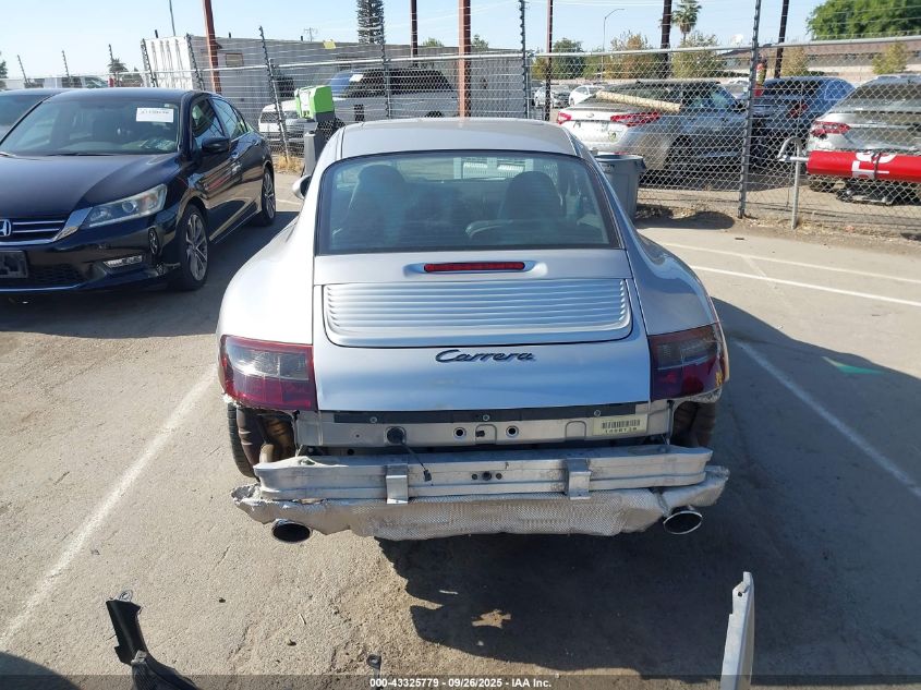 1999 Porsche 911 Carrera/Carrera 4/Carrera Tiptronic VIN: WP0AA2998XS625288 Lot: 43325779
