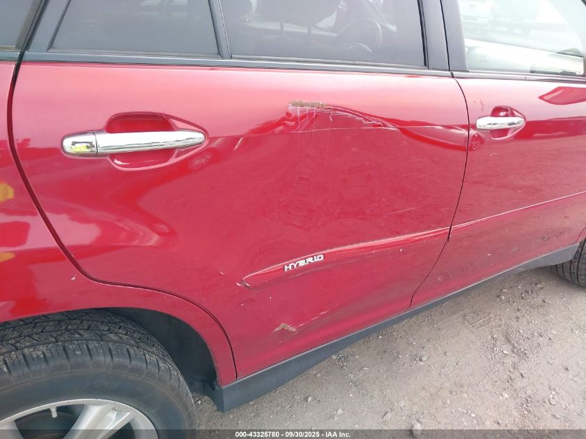 2008 Lexus Rx 400H VIN: JTJHW31U782056177 Lot: 43325780