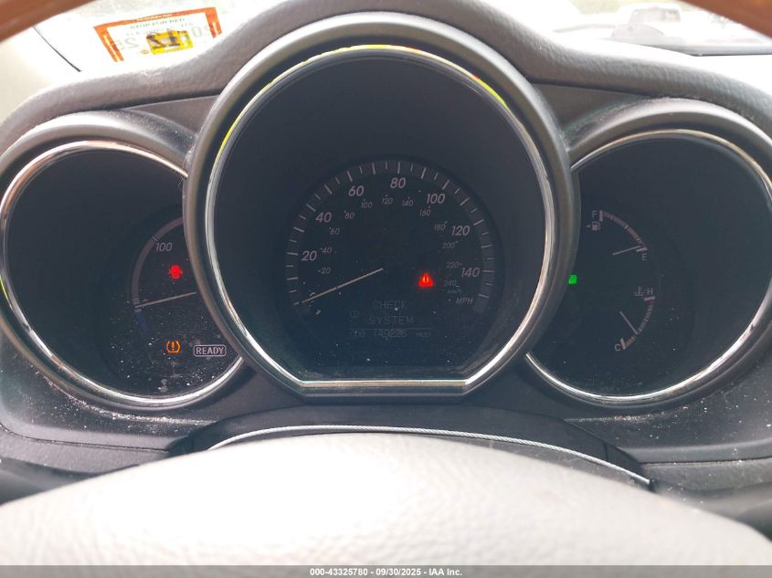 2008 Lexus Rx 400H VIN: JTJHW31U782056177 Lot: 43325780