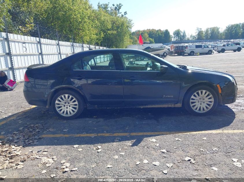 2010 Mercury Milan Hybrid VIN: 3MEDM0L34AR645956 Lot: 43325793