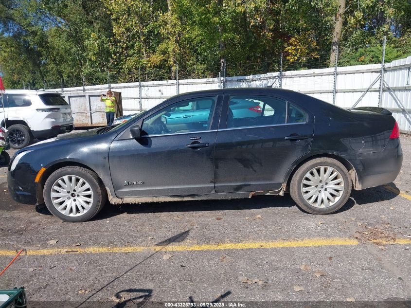 2010 Mercury Milan Hybrid VIN: 3MEDM0L34AR645956 Lot: 43325793