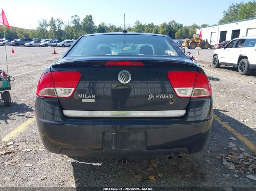 2010 Mercury Milan Hybrid VIN: 3MEDM0L34AR645956 Lot: 43325793