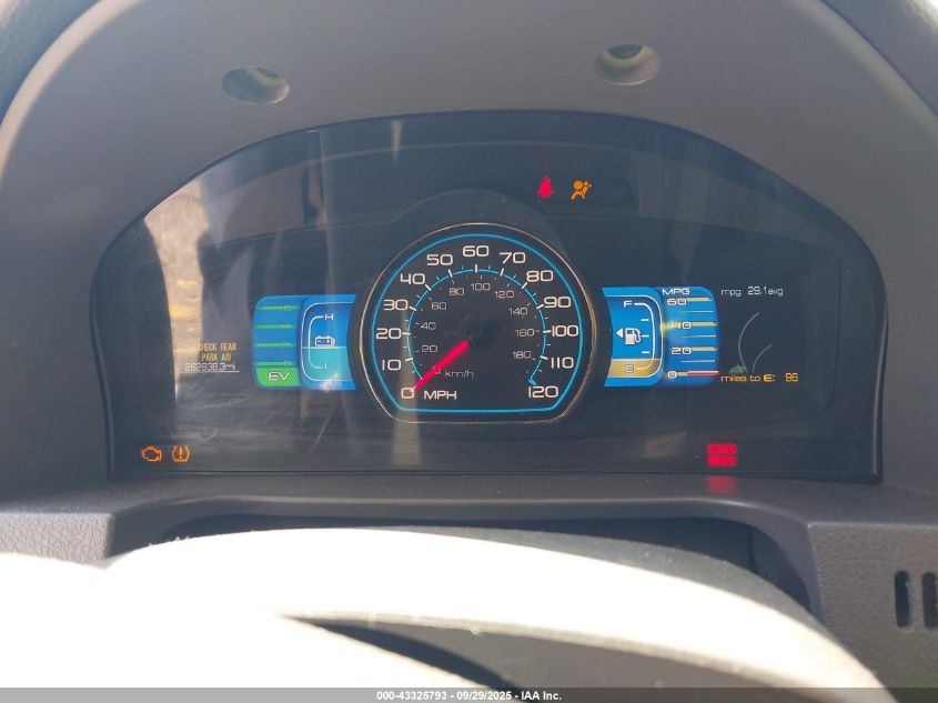 2010 Mercury Milan Hybrid VIN: 3MEDM0L34AR645956 Lot: 43325793