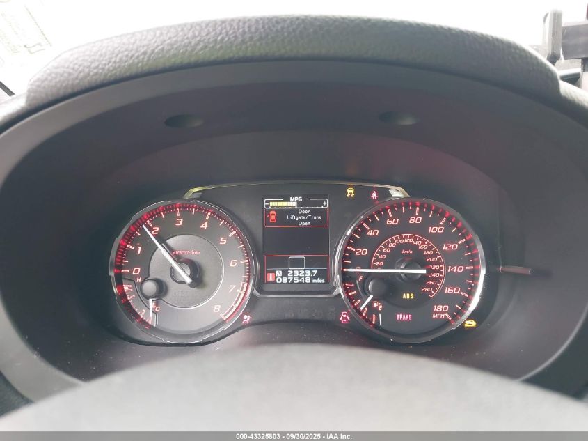 2016 Subaru Wrx VIN: JF1VA1B69G9821815 Lot: 43325803