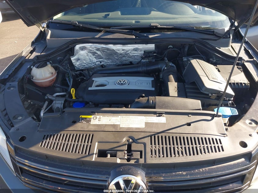 2014 VOLKSWAGEN TIGUAN S WVGAV3AX7EW618824