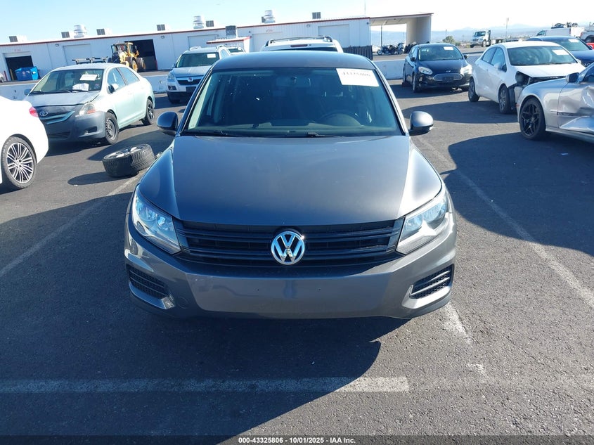 2014 VOLKSWAGEN TIGUAN S WVGAV3AX7EW618824