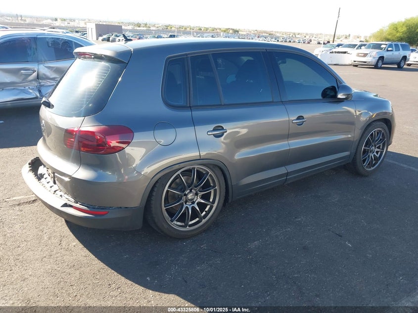 2014 VOLKSWAGEN TIGUAN S WVGAV3AX7EW618824