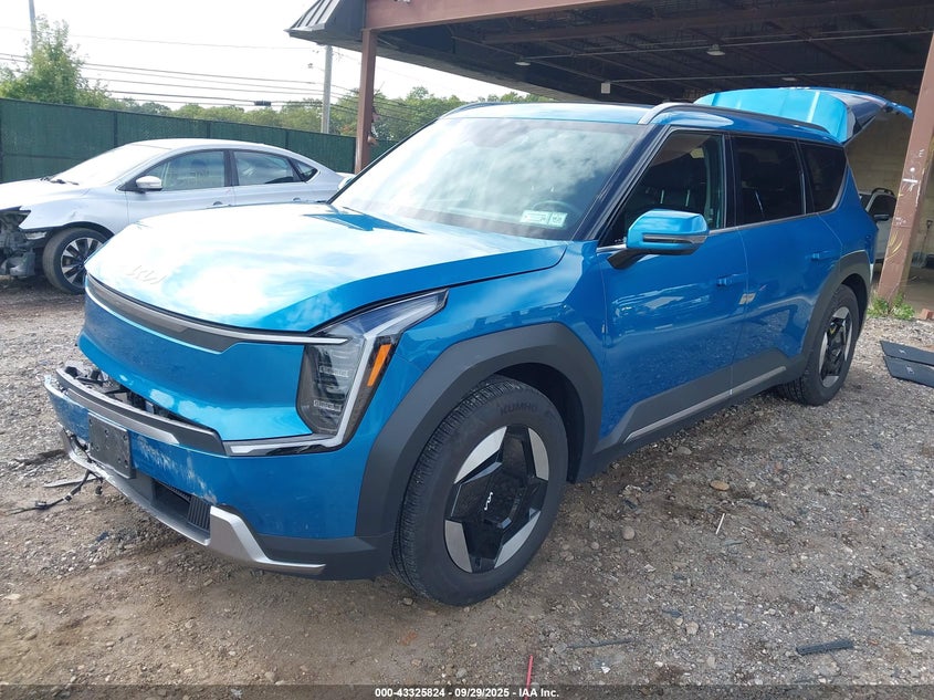 Vin: kndaffs53r6045930, lot: 43820489, kia ev9 wind 20242