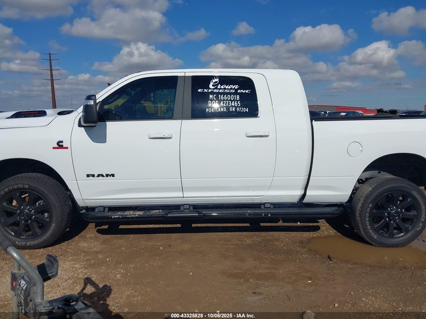 2025 Ram 2500 Laramie Crew Cab 4X4 6'4 Box VIN: 3C63R5NL8SG541581 Lot: 43325828