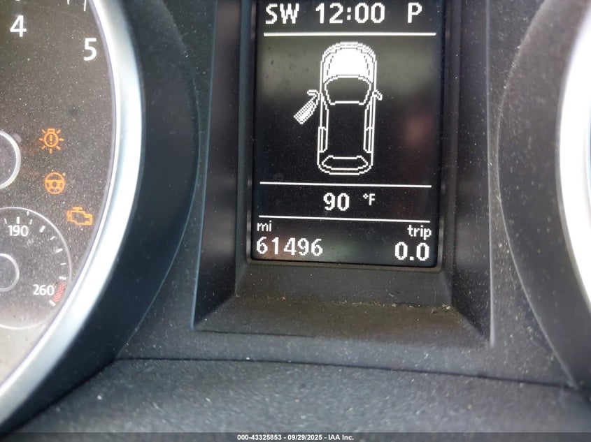 2013 Volkswagen Golf 2.5L 4-Door VIN: WVWDB7AJ4DW119507 Lot: 43325853