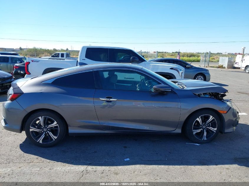 2018 Honda Civic Touring VIN: 2HGFC3B90JH354856 Lot: 43325859