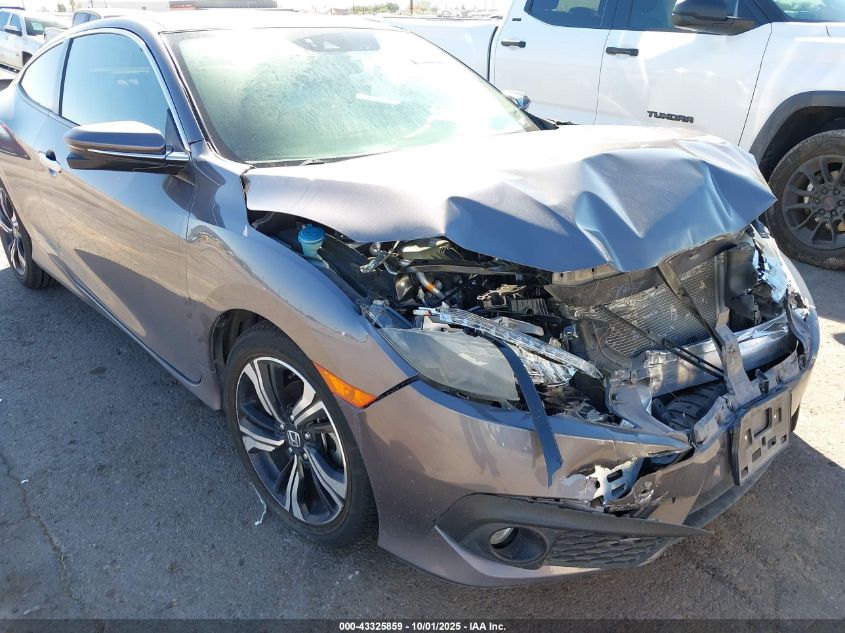 2018 Honda Civic Touring VIN: 2HGFC3B90JH354856 Lot: 43325859