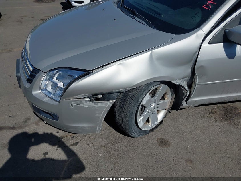 2008 Ford Fusion Se VIN: 3FAHP07198R211647 Lot: 43325880