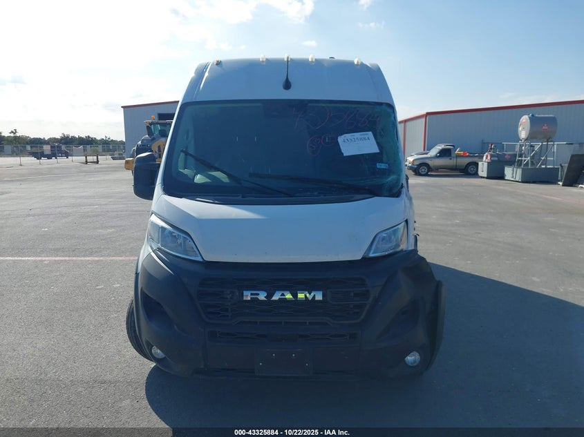 2024 Ram Promaster 2500 Tradesman High Roof 159 Wb W/Pass Seat VIN: 3C6LRVDG6RE106892 Lot: 43325884
