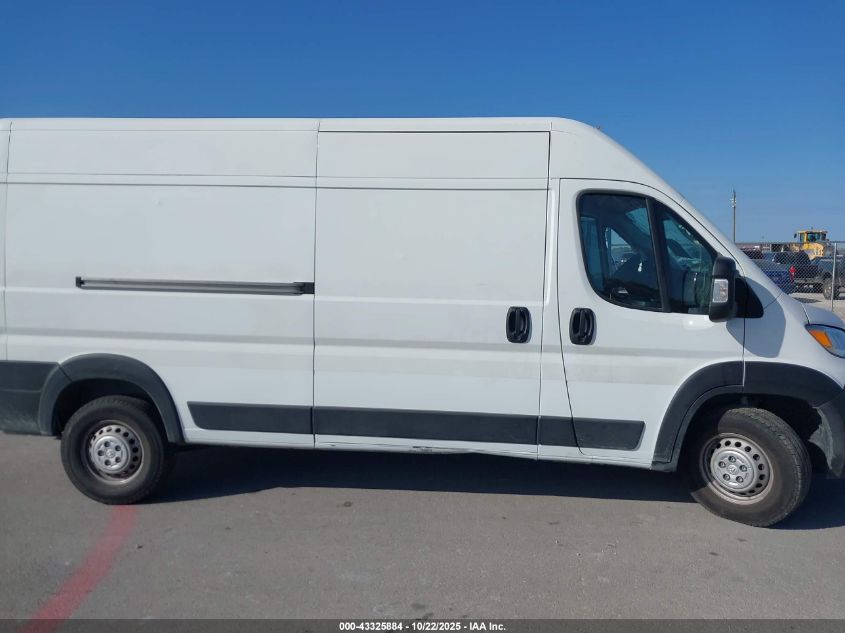 2024 Ram Promaster 2500 Tradesman High Roof 159 Wb W/Pass Seat VIN: 3C6LRVDG6RE106892 Lot: 43325884