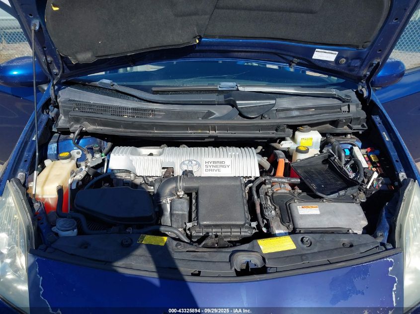 2011 Toyota Prius Five/Four/One/Three/Two VIN: JTDKN3DU1B5333354 Lot: 43325894