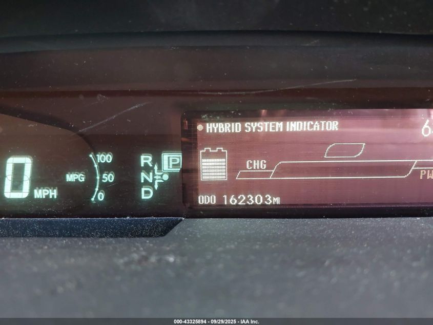 2011 Toyota Prius Five/Four/One/Three/Two VIN: JTDKN3DU1B5333354 Lot: 43325894