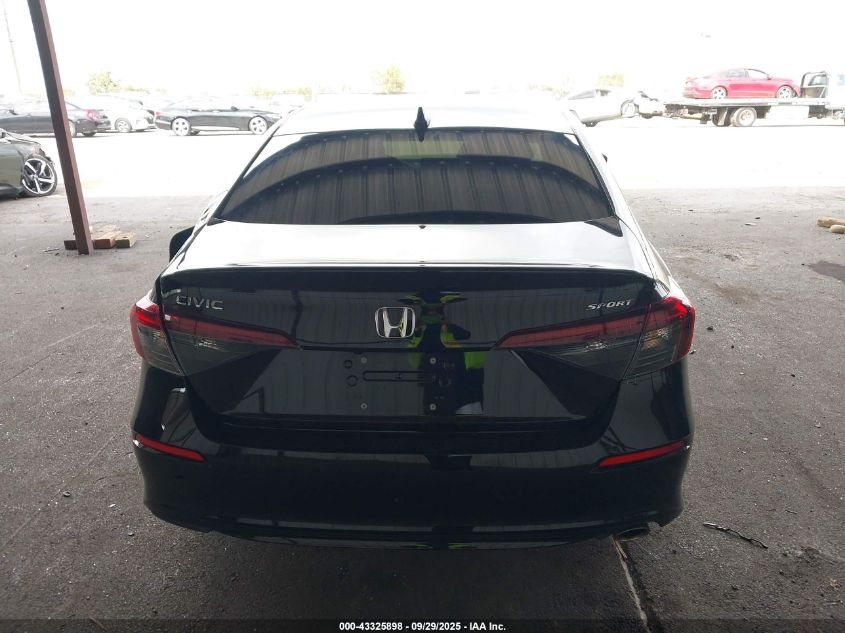 2025 Honda Civic Sport VIN: 2HGFE2F51SH509833 Lot: 43325898