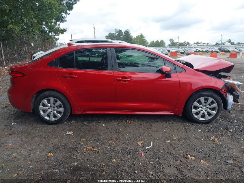 2020 Toyota Corolla Le VIN: JTDEPRAE7LJ078659 Lot: 43325902