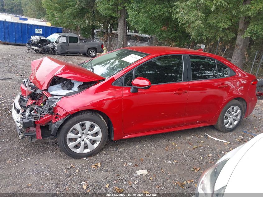 2020 Toyota Corolla Le VIN: JTDEPRAE7LJ078659 Lot: 43325902