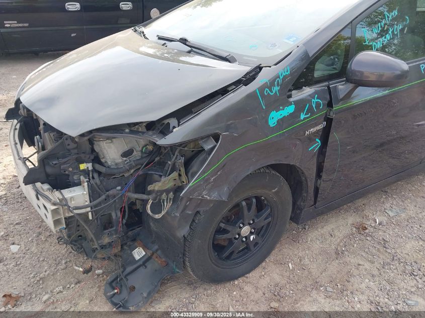 2010 Toyota Prius Ii VIN: JTDKN3DU1A0192281 Lot: 43325909