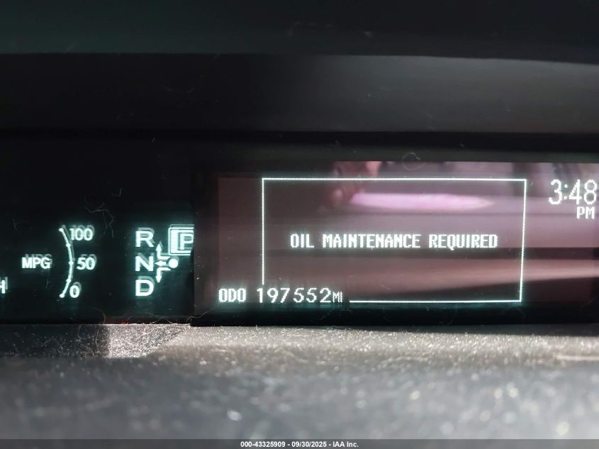 2010 Toyota Prius Ii VIN: JTDKN3DU1A0192281 Lot: 43325909