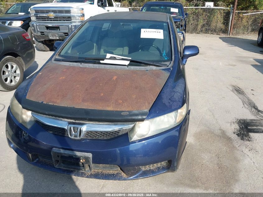 2010 Honda Civic Lx VIN: 2HGFA1F50AH524330 Lot: 43325910