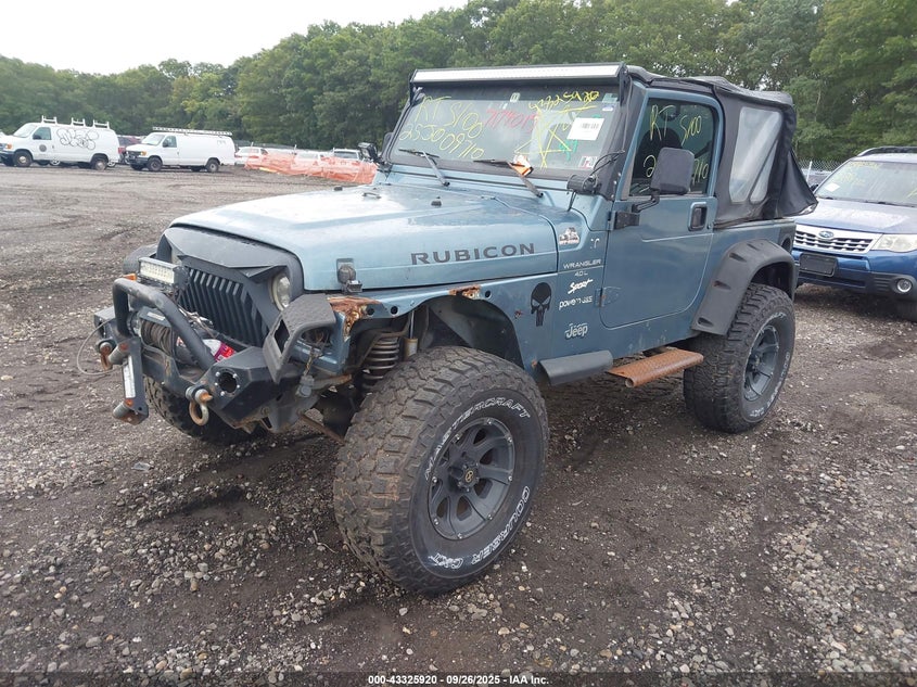 1998 Jeep Wrangler Sport 1J4FY19S3WP701932 photo #3