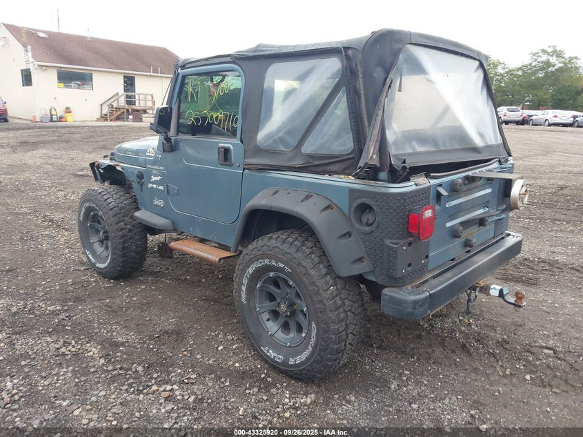 1998 Jeep Wrangler Sport 1J4FY19S3WP701932 photo #4