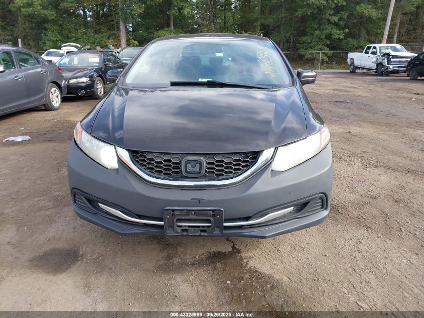 2014 Honda Civic Lx VIN: 2HGFB2F58EH503945 Lot: 43325969