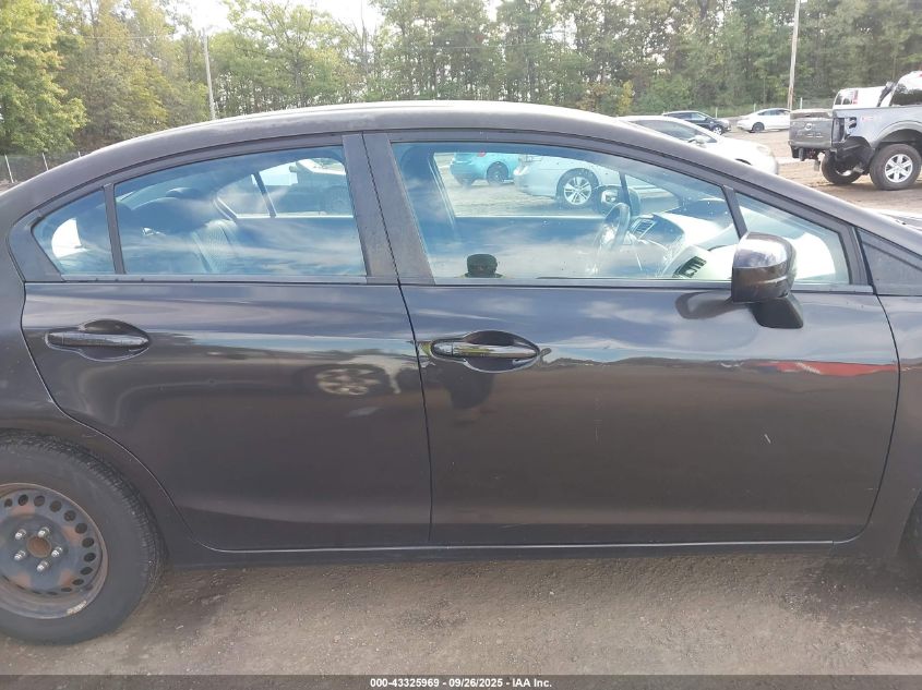 2014 Honda Civic Lx VIN: 2HGFB2F58EH503945 Lot: 43325969