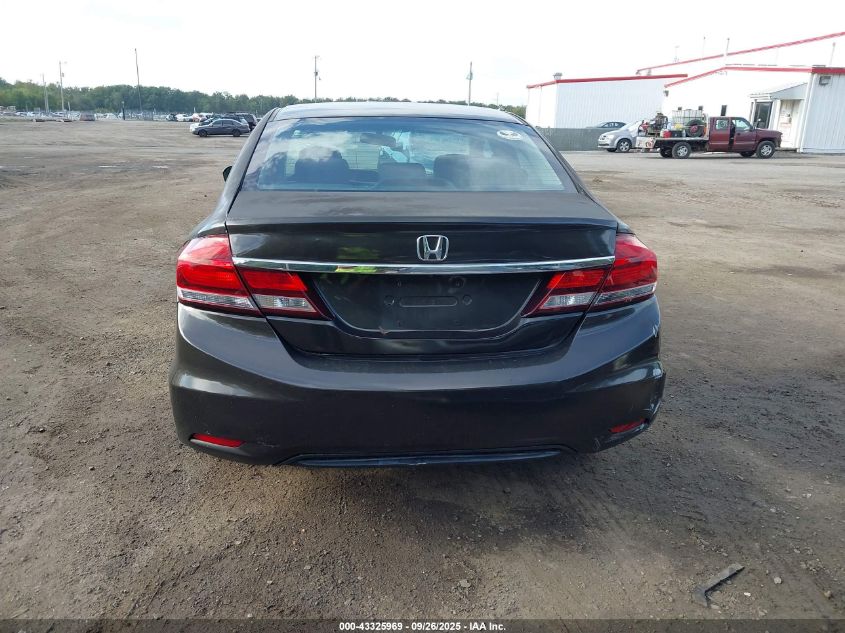 2014 Honda Civic Lx VIN: 2HGFB2F58EH503945 Lot: 43325969
