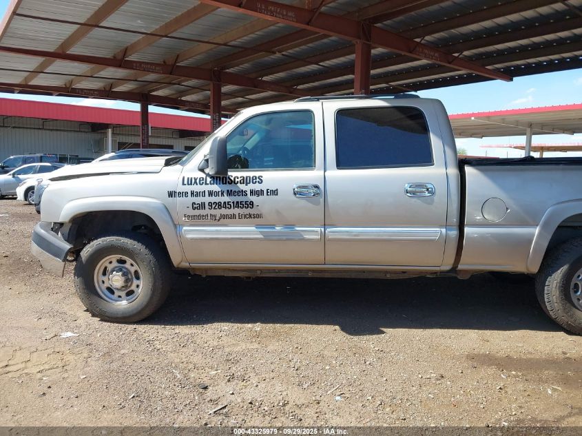 2004 Chevrolet Silverado 2500Hd Ls VIN: 1GCHC23UX4F196830 Lot: 43325979
