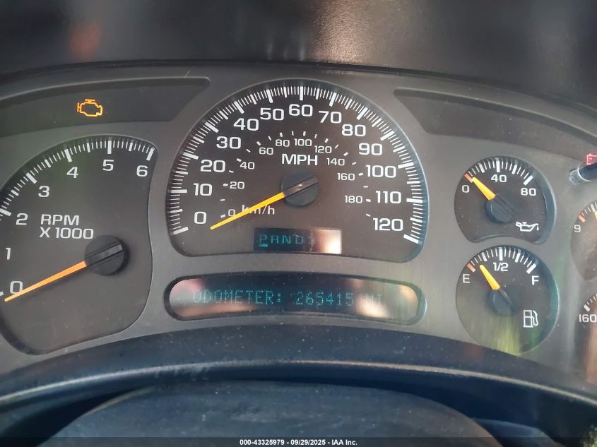 2004 Chevrolet Silverado 2500Hd Ls VIN: 1GCHC23UX4F196830 Lot: 43325979