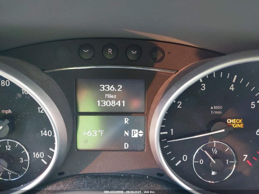 2006 Mercedes-Benz Ml 350 4Matic VIN: 4JGBB86EX6A130614 Lot: 43325998