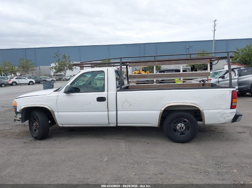 2002 GMC Sierra 1500 Standard VIN: 1GTEC14V22Z900390 Lot: 43326003