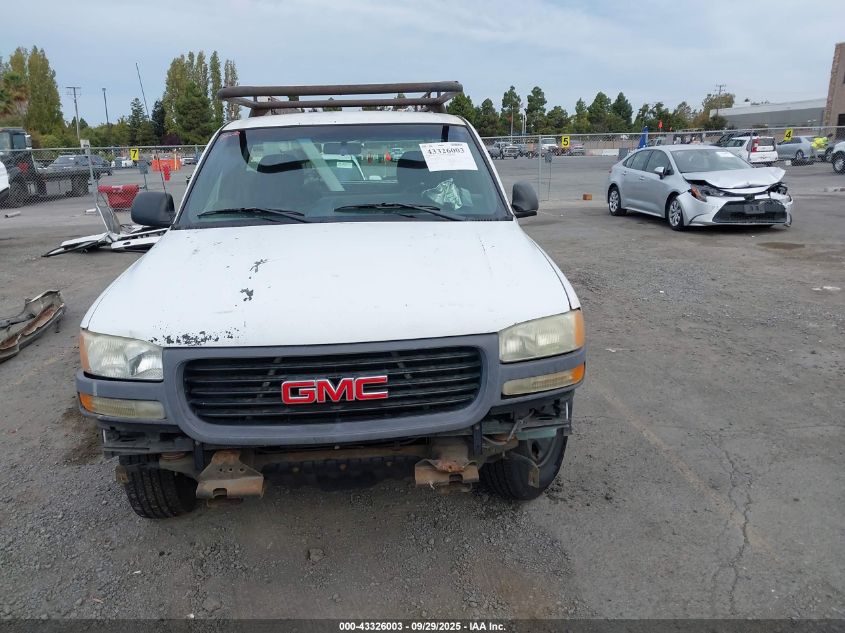 2002 GMC Sierra 1500 Standard VIN: 1GTEC14V22Z900390 Lot: 43326003