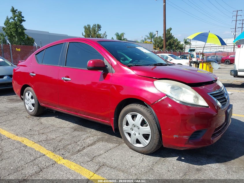 3N1CN7AP5EK457442 2014 Nissan Versa 1.6 Sv auction photo 1