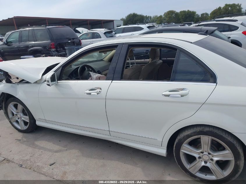 2011 Mercedes-Benz C 300 Luxury/Sport VIN: WDDGF5EB4BR183766 Lot: 43326053
