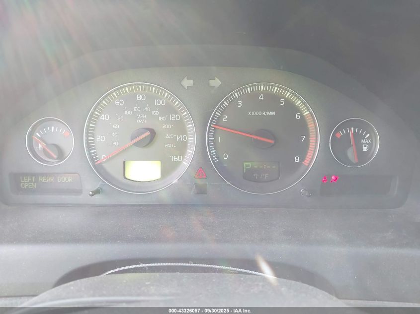 2004 Volvo V70 2.5T Awd VIN: YV1SJ59HX42379816 Lot: 43326057