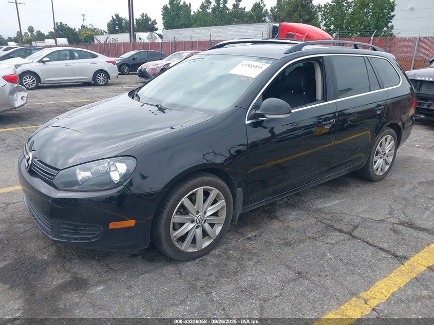 2013 VOLKSWAGEN JETTA SPORTWAGEN 2.0L TDI 3VWPL7AJ6DM604934