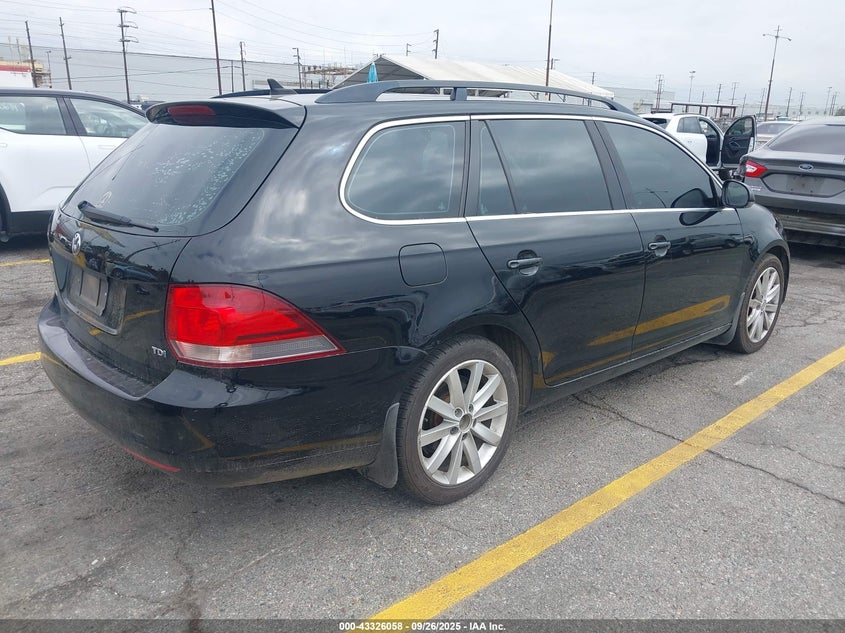 2013 VOLKSWAGEN JETTA SPORTWAGEN 2.0L TDI 3VWPL7AJ6DM604934