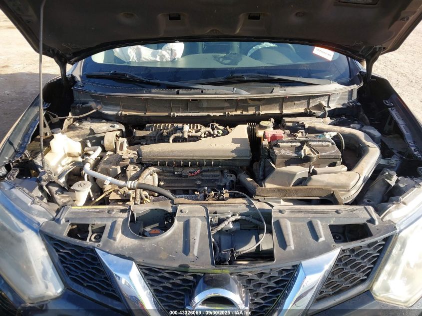 2015 Nissan Rogue Sv VIN: KNMAT2MV6FP544418 Lot: 43326069