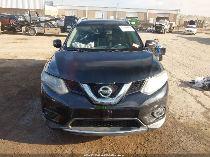 2015 Nissan Rogue Sv VIN: KNMAT2MV6FP544418 Lot: 43326069