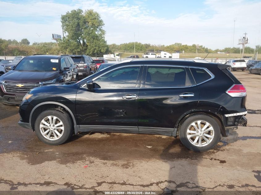2015 Nissan Rogue Sv VIN: KNMAT2MV6FP544418 Lot: 43326069