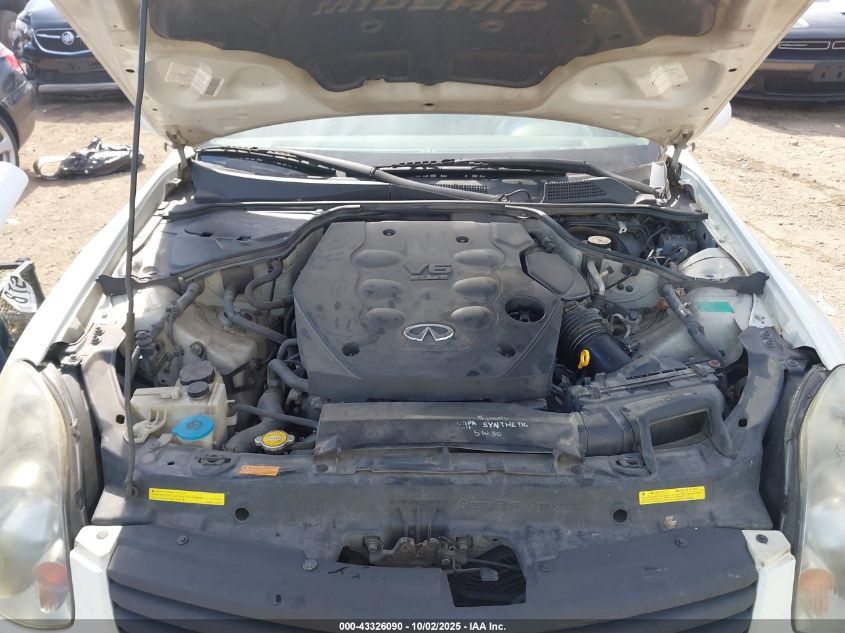 2004 Infiniti G35 VIN: JNKCV51E84M108286 Lot: 43326090