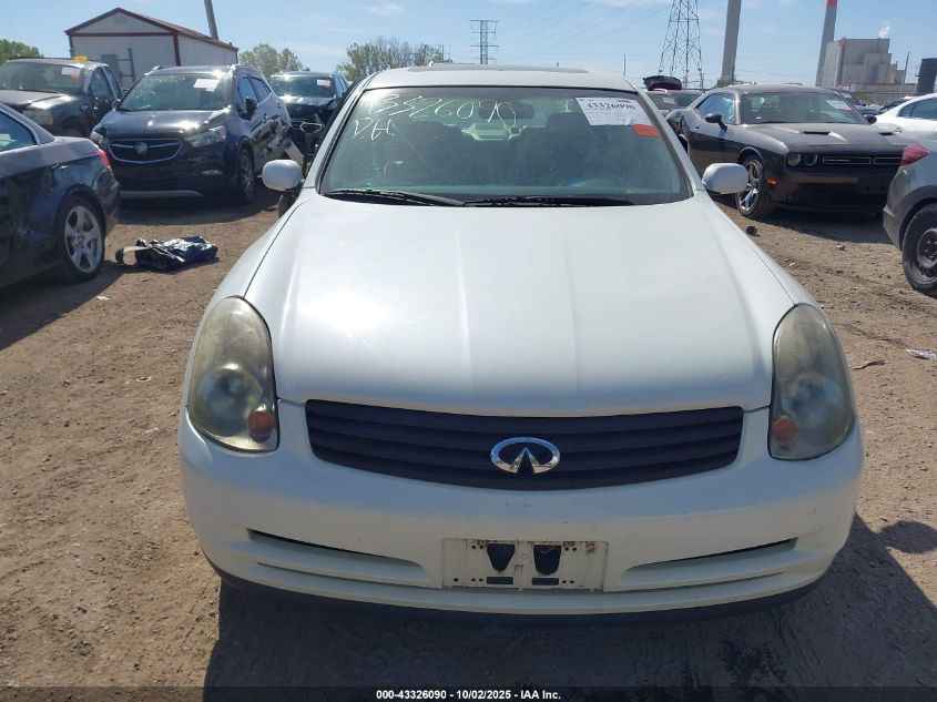 2004 Infiniti G35 VIN: JNKCV51E84M108286 Lot: 43326090