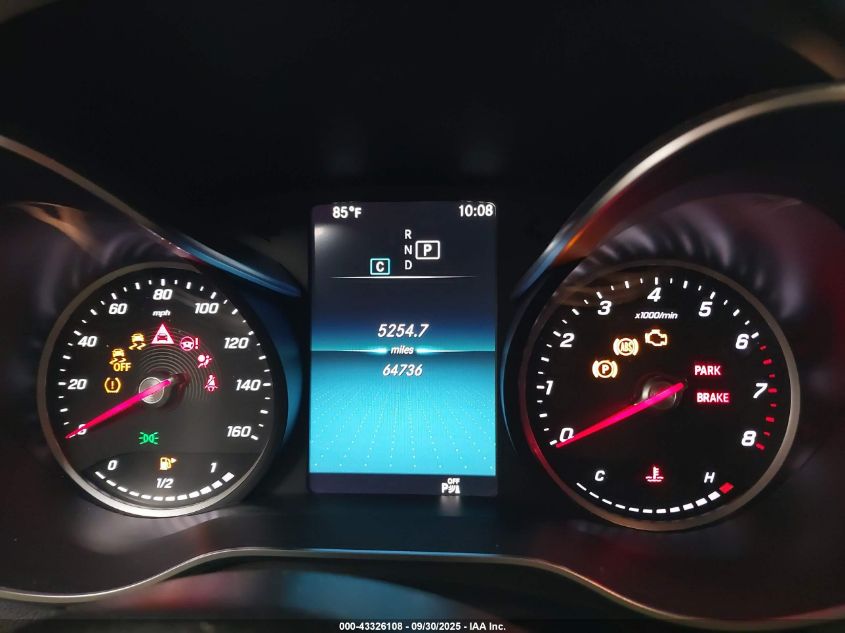 2021 Mercedes-Benz Glc 300 Suv VIN: W1N0G8DB5MF910910 Lot: 43326108